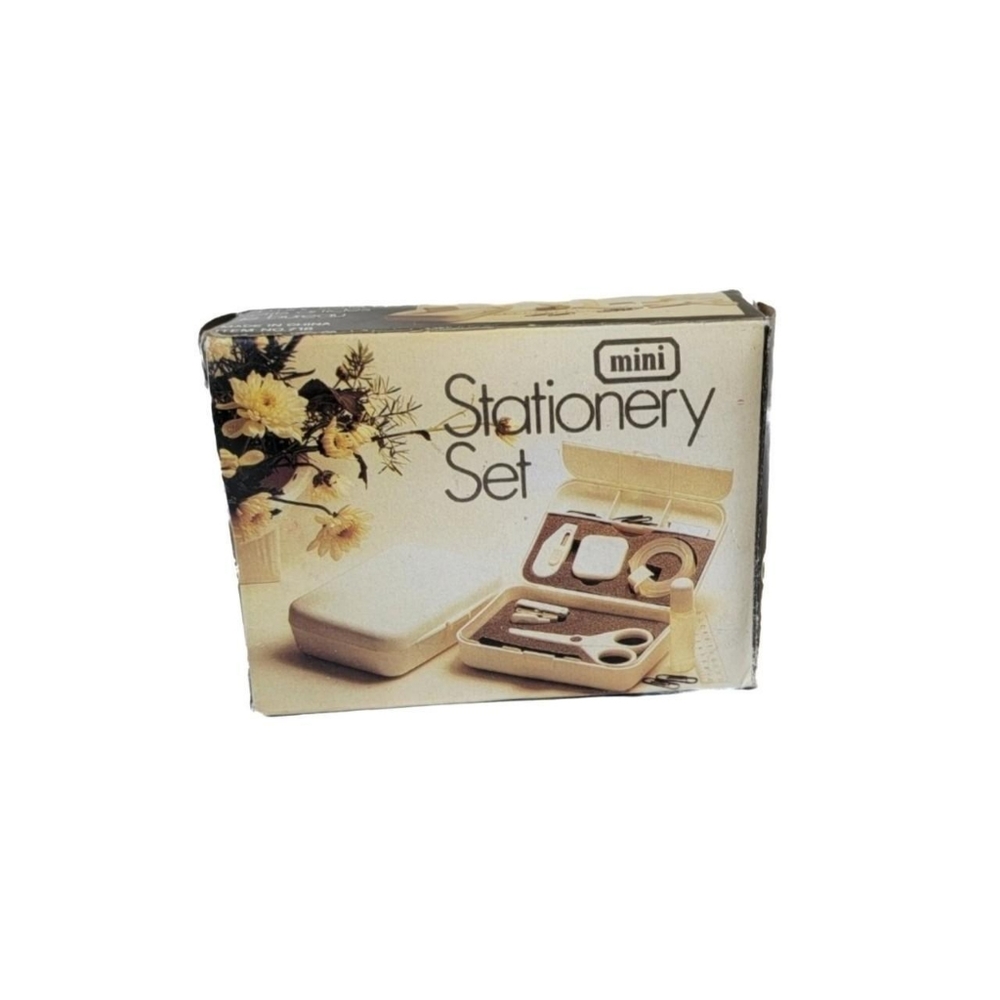 Vintage Miniature Stationary Set